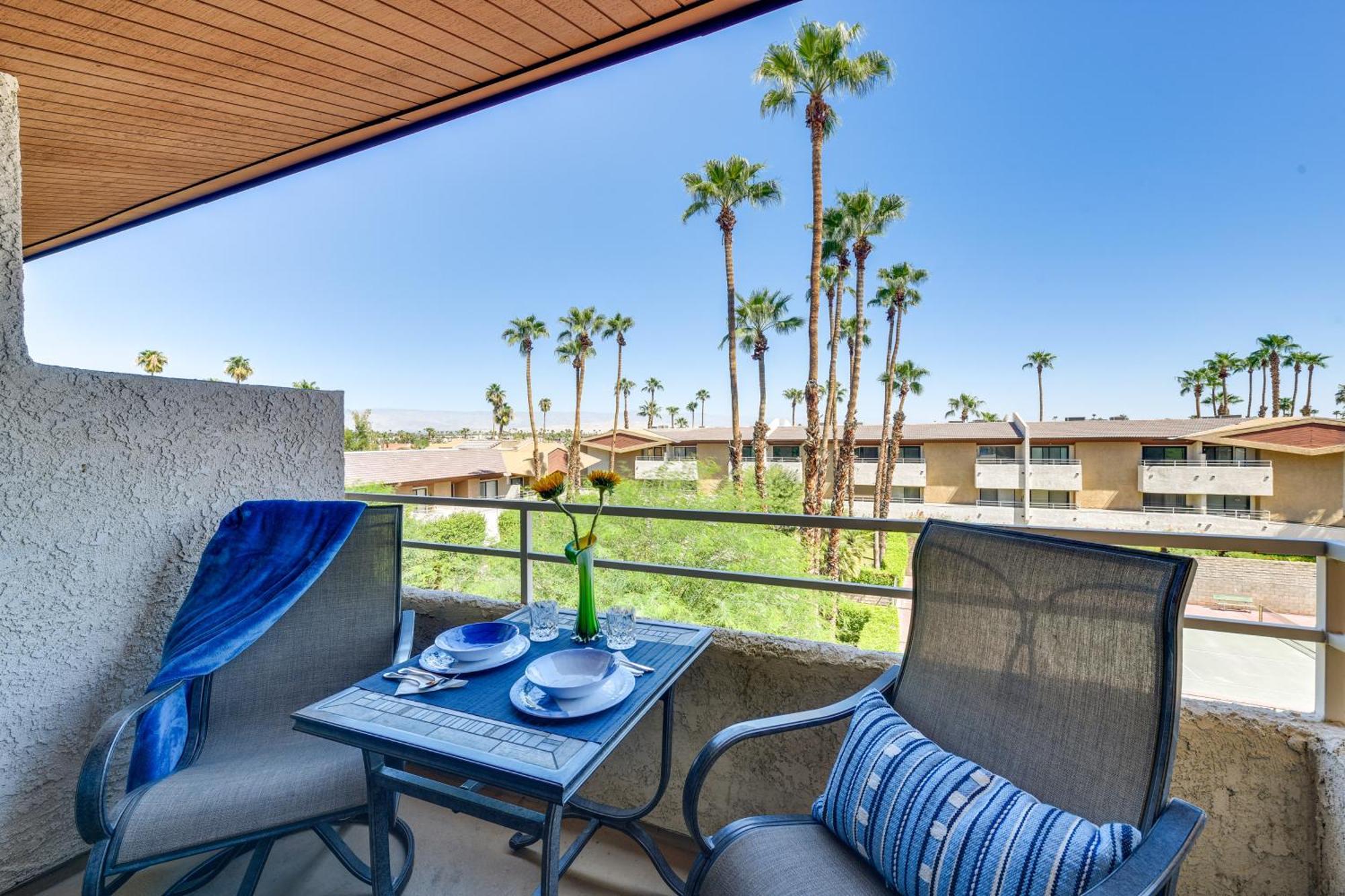 Central Palm Springs Resort Condo With 2 Balconies מראה חיצוני תמונה