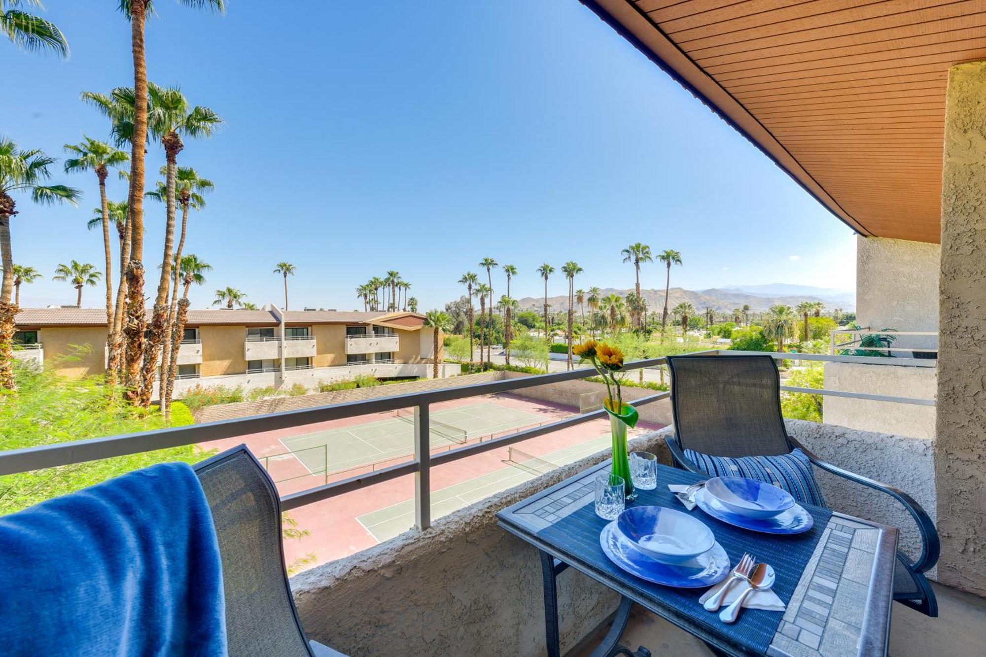 Central Palm Springs Resort Condo With 2 Balconies מראה חיצוני תמונה